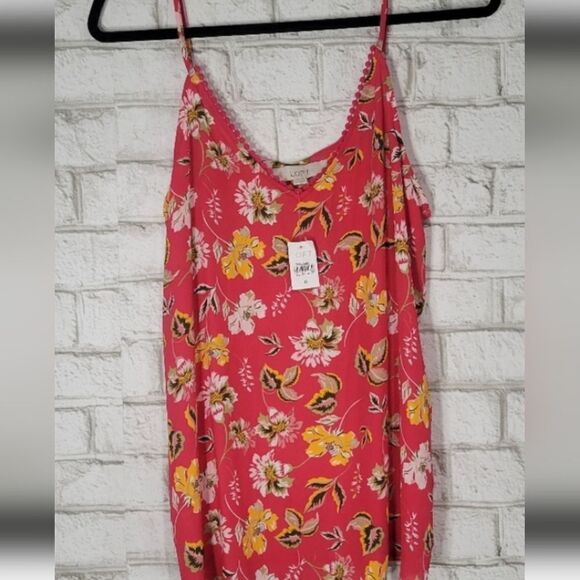 NWT Loft Floral Tank - Picture 2 of 10